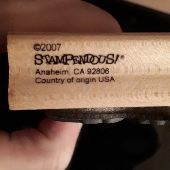 GORGEOUS Flower Rubber Stamp- New!! - Picture 3 of 3